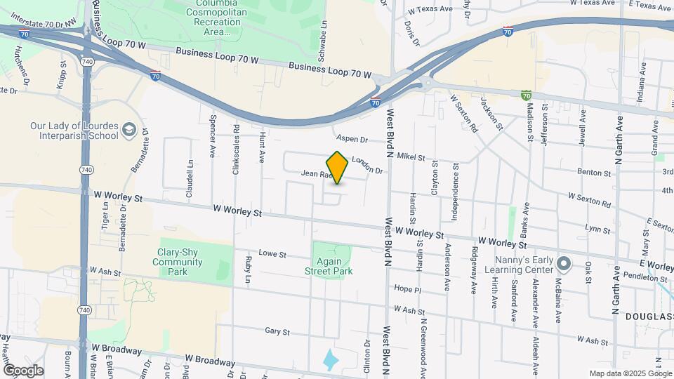 1203 Ireland Ct Map and Location Details