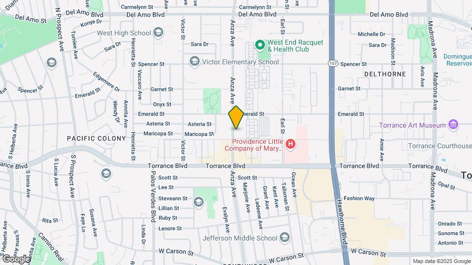 20920 Anza Ave Mapa y Detalles de la Ubicación