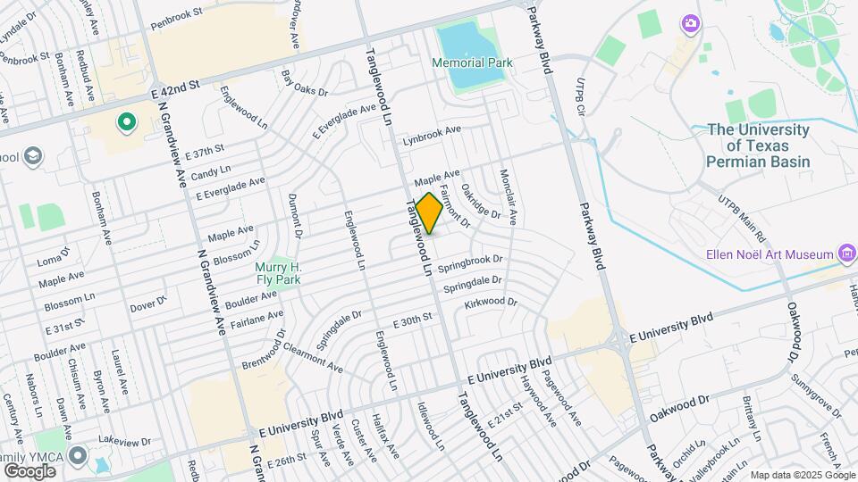 3312 Tanglewood Ln Map and Location Details