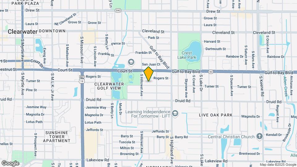 1414 Turner St Map and Location Details
