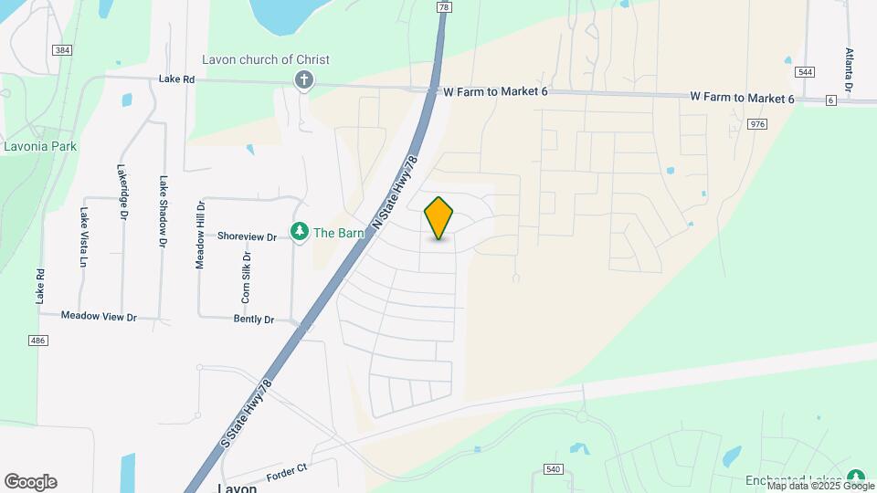 337 Chase Creek Dr Map and Location Details