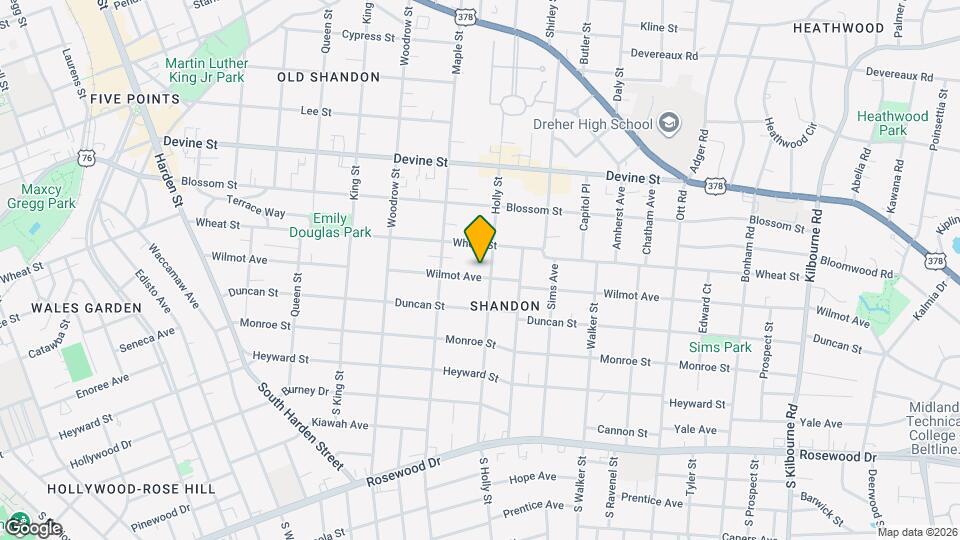 2827 Wilmot Ave Map and Location Details