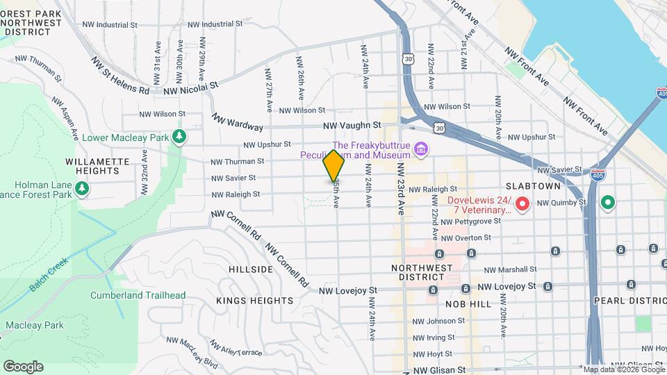 Queen Anne Apartments Mapa y Detalles de la Ubicación