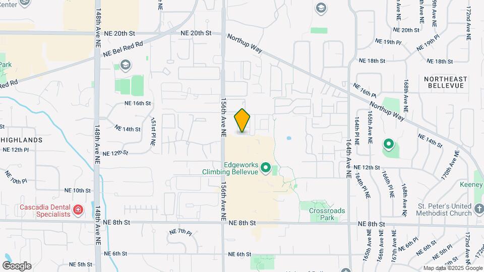 15723 NE 14th Terrace Map and Location Details