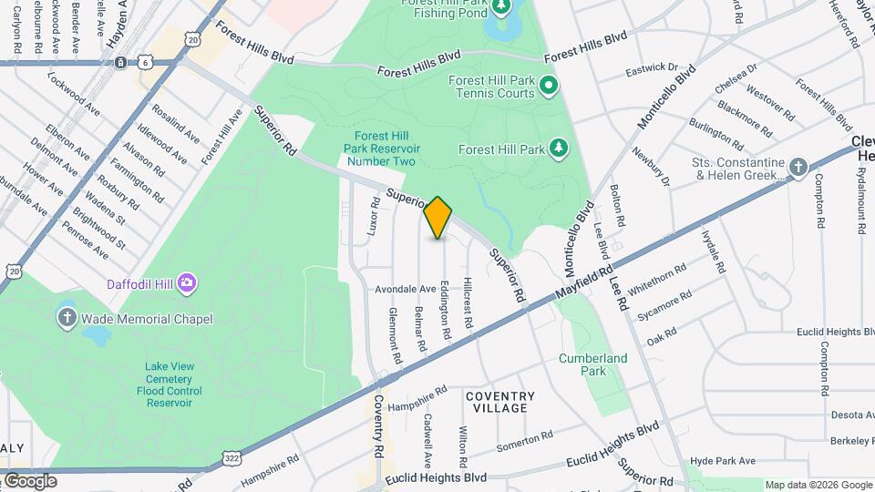 1534 Eddington Rd Mapa y Detalles de la Ubicación