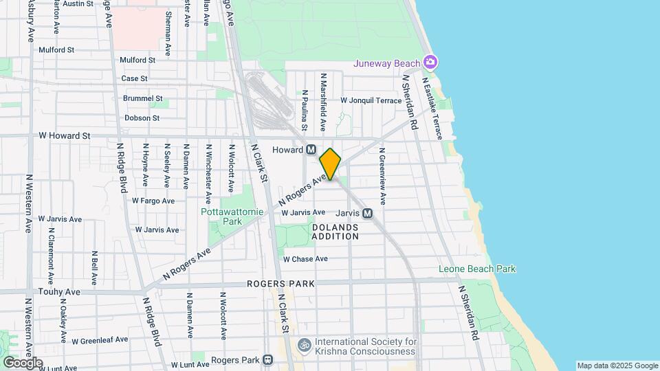1626 W Fargo Ave Mapa y Detalles de la Ubicación