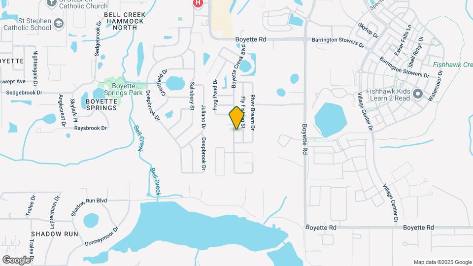 10510 Boyette Creek Blvd Map and Location Details