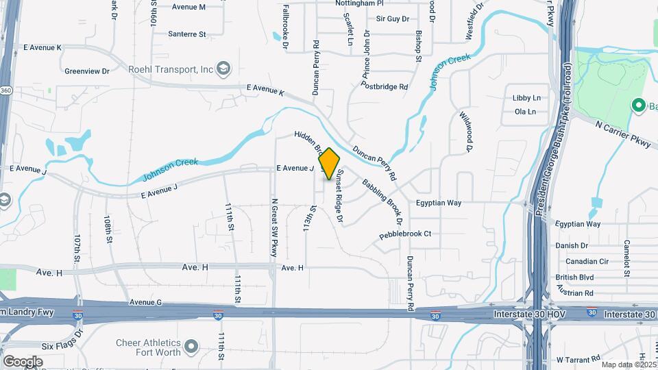 1748 Hidden Brook Dr Map and Location Details