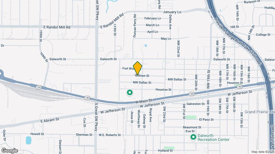 2415 Doreen St Map and Location Details