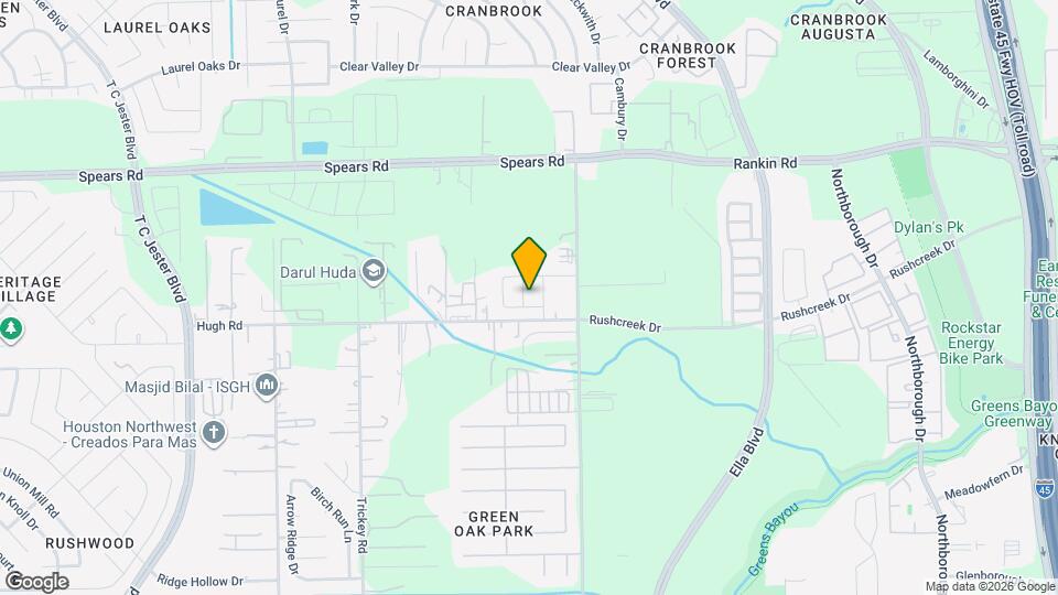 12010 Gregory Crossing Way Map and Location Details