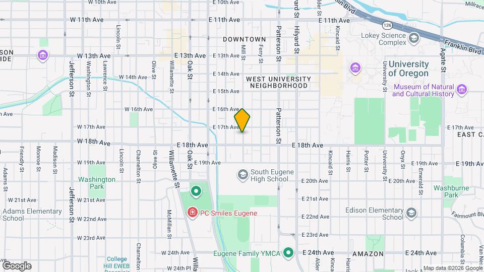 1752 Mill St Map and Location Details