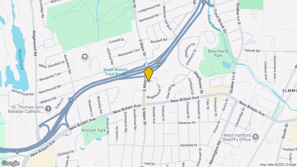 420 S Main St Map and Location Details