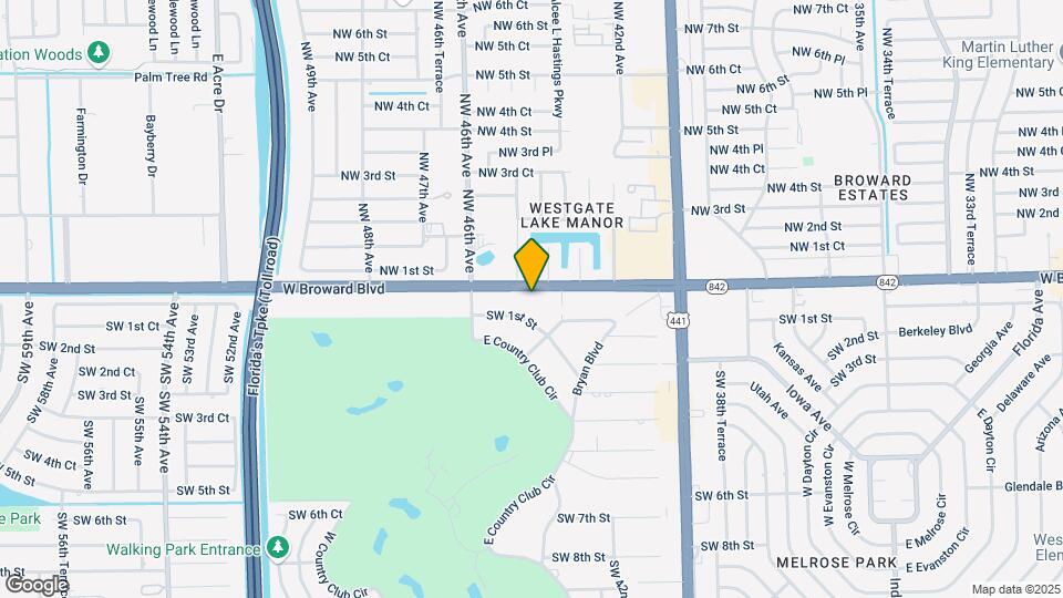 4430 W Broward Blvd Map and Location Details