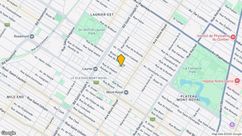 4657 Saint-André Rue Map and Location Details