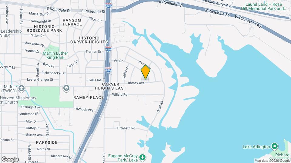 6409 Ramey Ave Map and Location Details