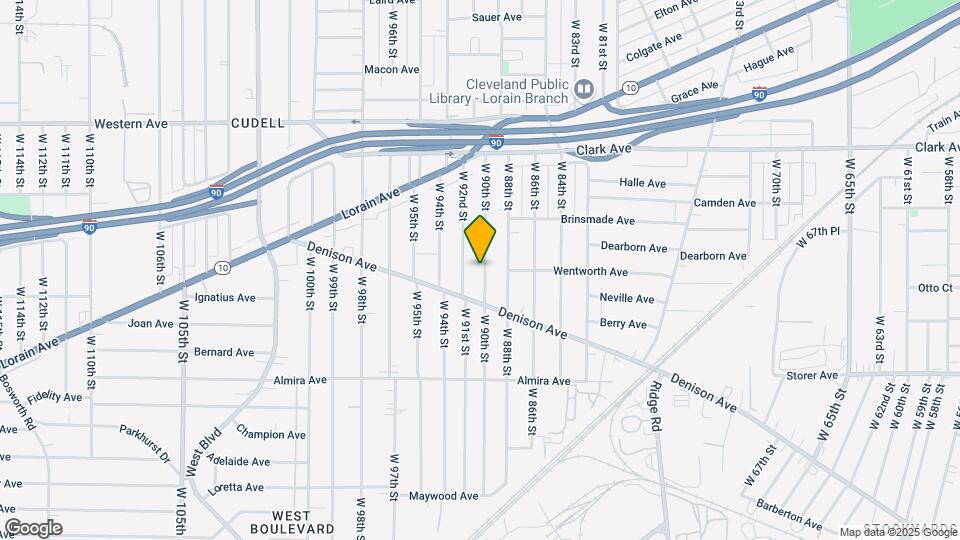 3234 W 90th St-Unit -Down Map and Location Details