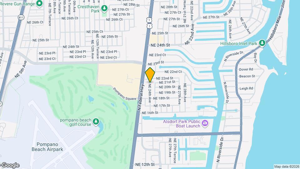 2080 NE 24th Ave, Unit A Mapa y Detalles de la Ubicación