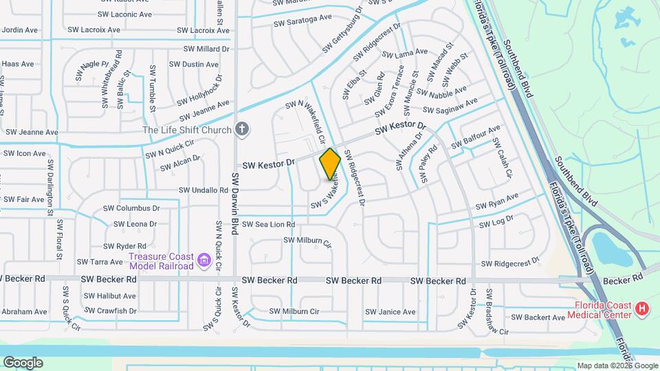 151 SW S Wakefield Cir Map and Location Details