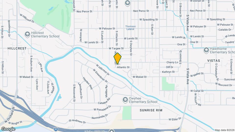 3580 Dill Dr Map and Location Details