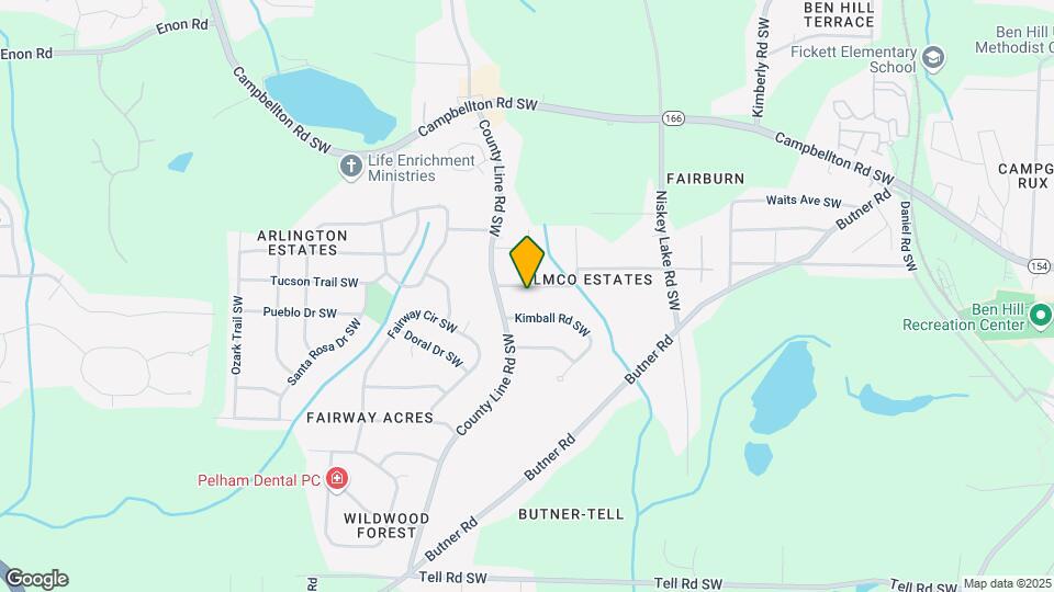 4442 Creek Valley Ct SW Map and Location Details