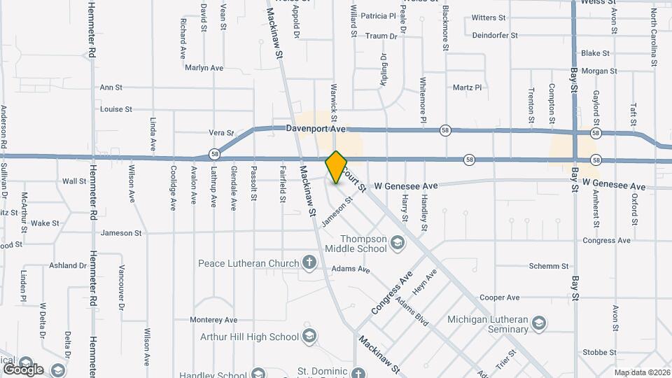 3423 Osler Ave Mapa y Detalles de la Ubicación