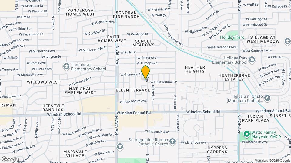 4302 N 73rd Ave Mapa y Detalles de la Ubicación