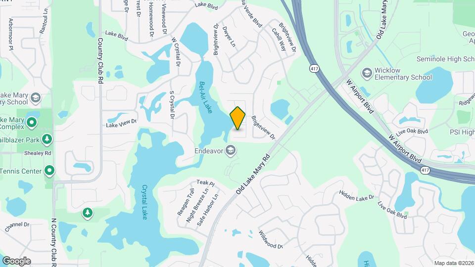 902 Vineland Pl Map and Location Details
