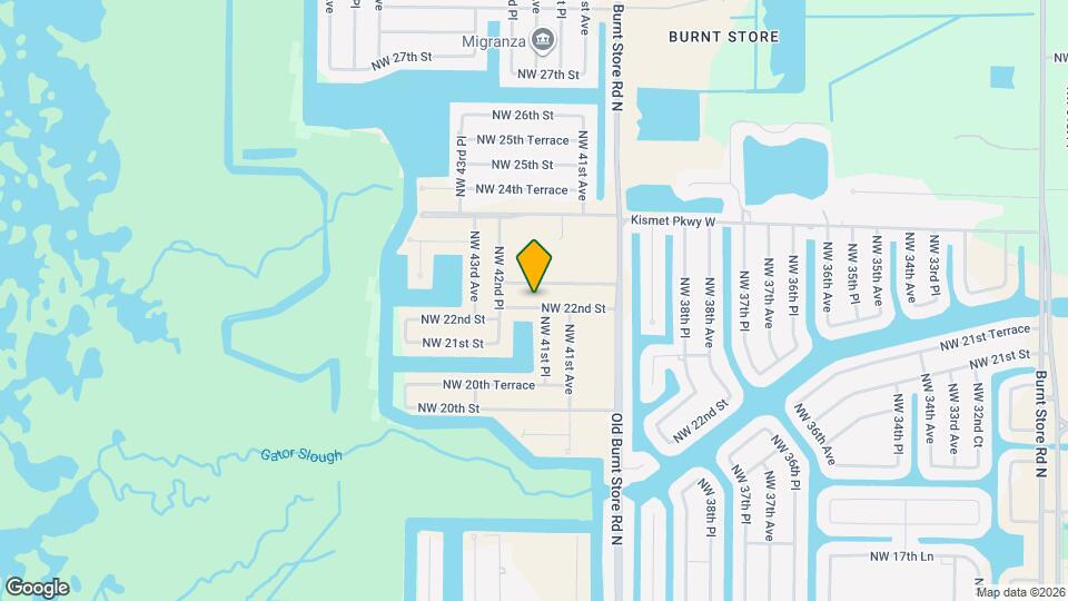 4121 NW 22nd St Map and Location Details