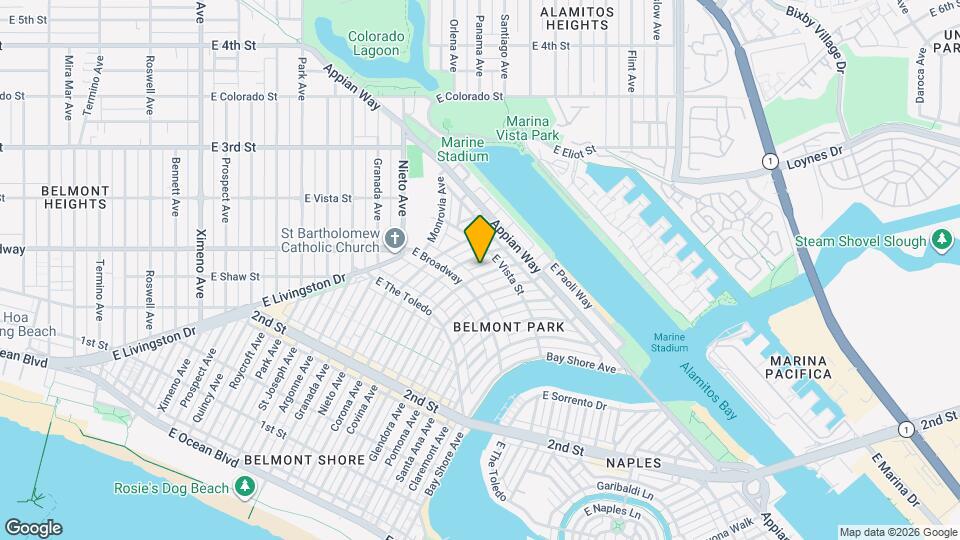 289 La Verne Ave Map and Location Details