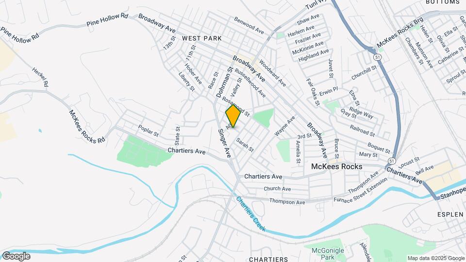 213 Copeland St Mapa y Detalles de la Ubicación