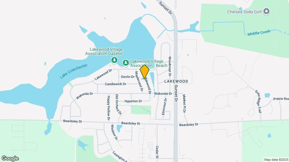 9060 Oakwood Dr Map and Location Details