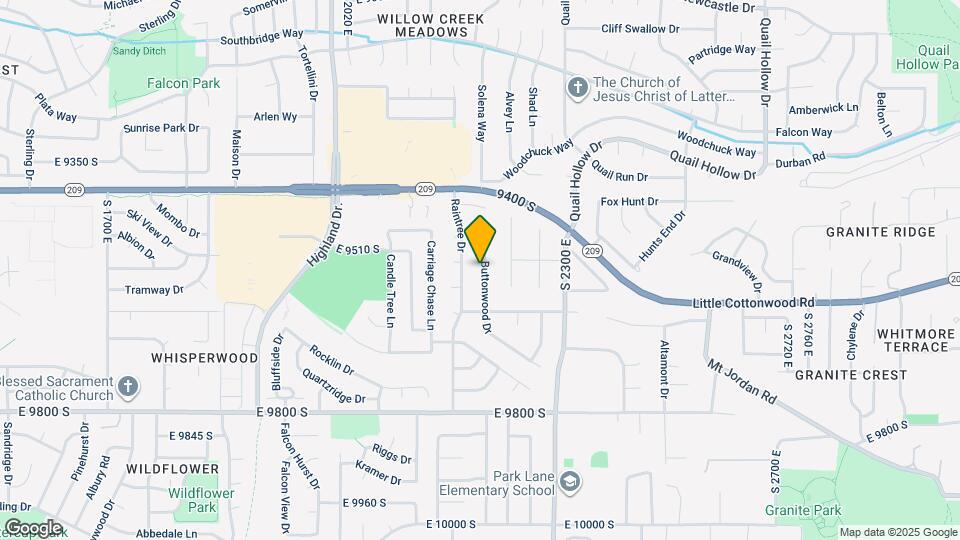 9550 Buttonwood Dr Map and Location Details