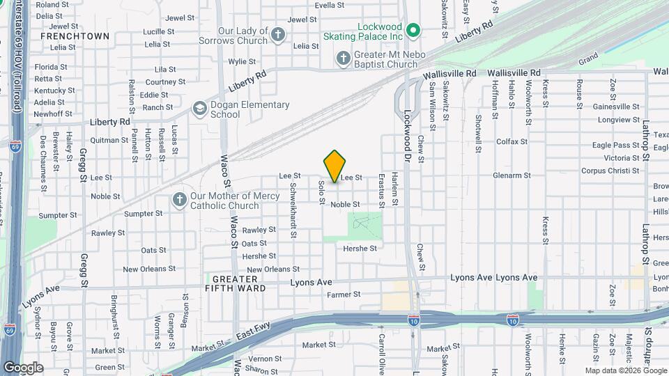 4913 Nichols St Map and Location Details