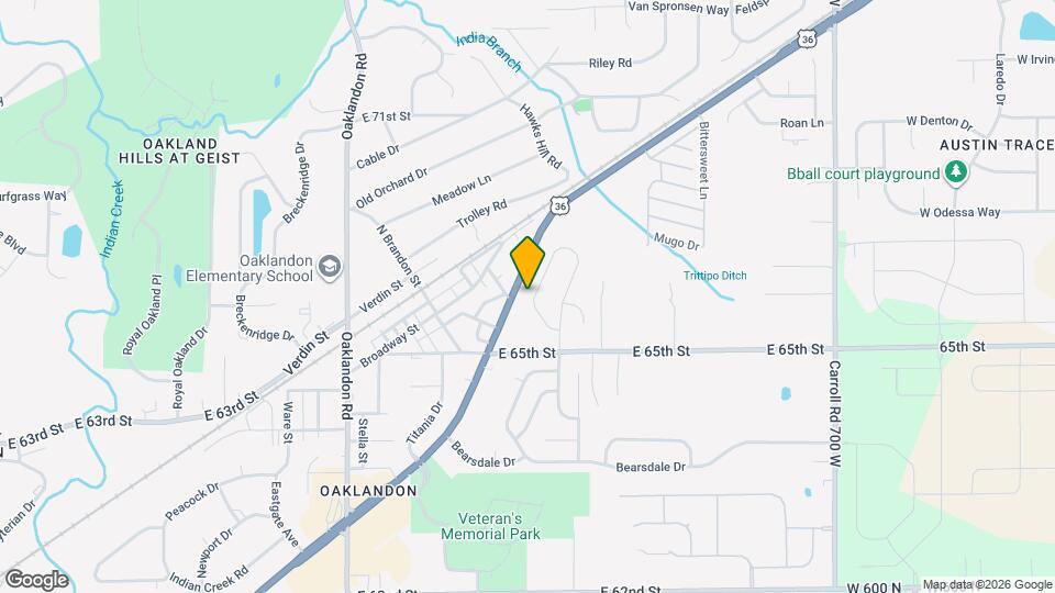 6614 Sparrowood Dr Map and Location Details