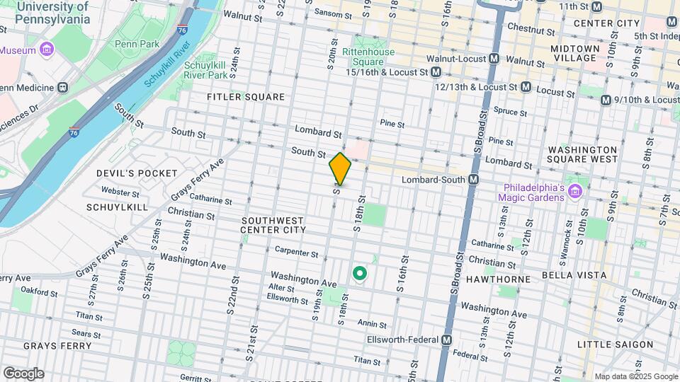 721 S 19th St Map and Location Details