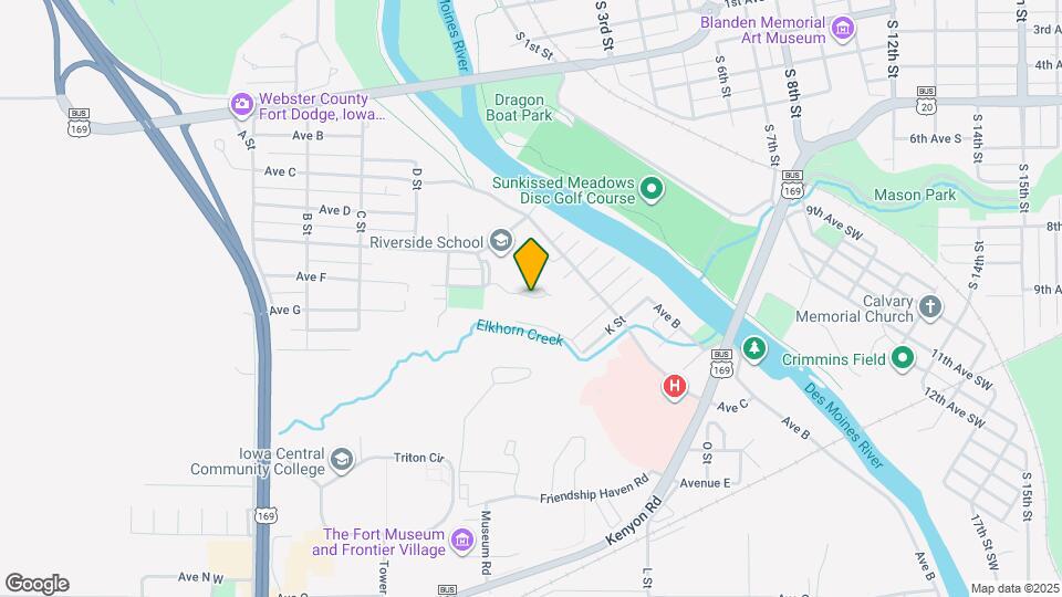 741 Westridge Rd Map and Location Details