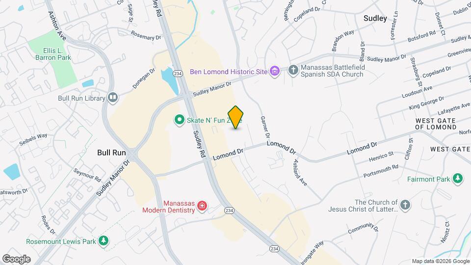 7909 Hugh Mullen Dr Map and Location Details