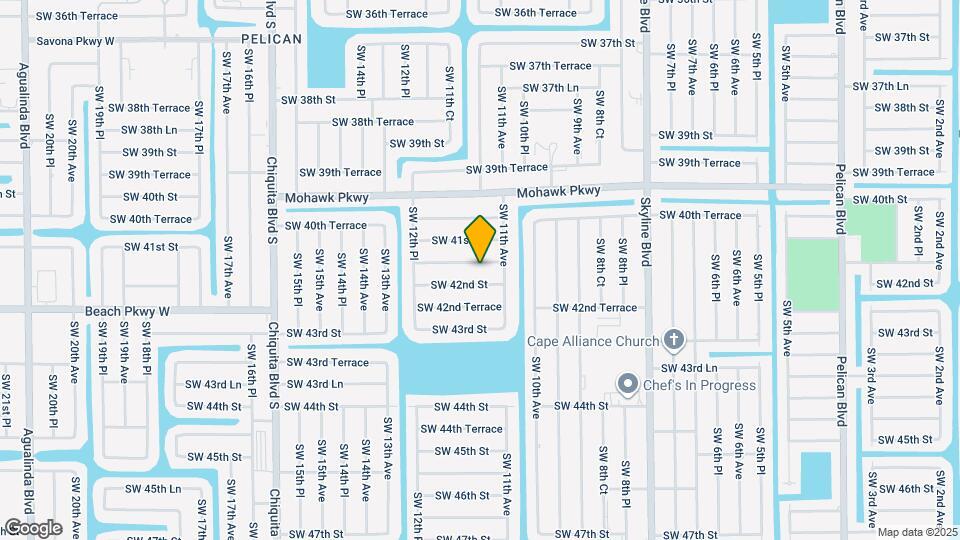 1114 SW 41st Terrace Mapa y Detalles de la Ubicación