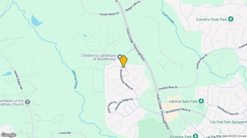 210 Cheswood Forest Pl Map and Location Details