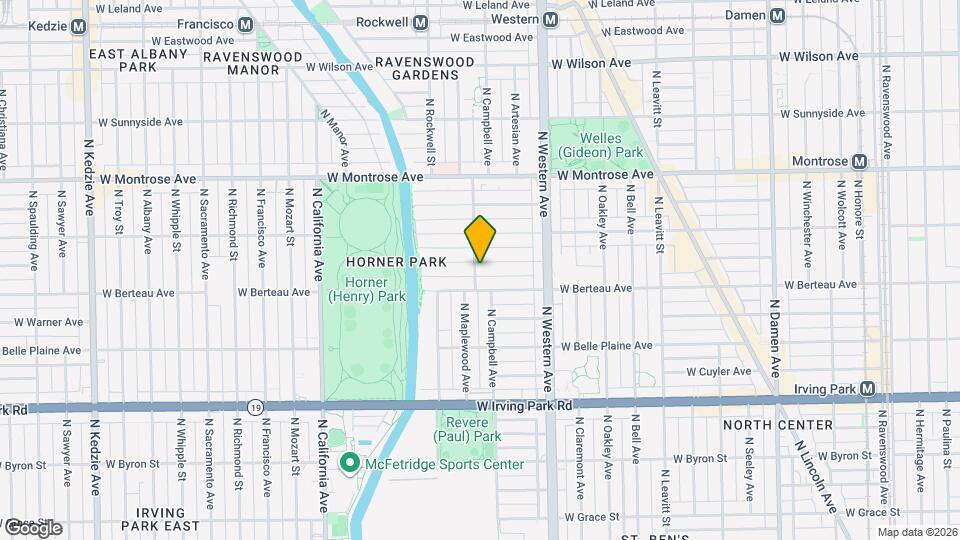 4217 N Campbell Ave Map and Location Details