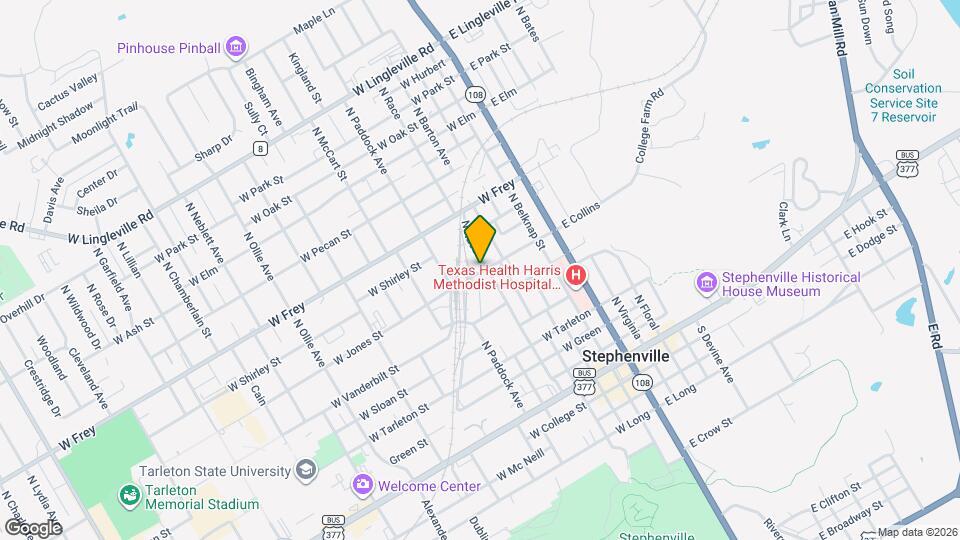 525 W Collins Map and Location Details