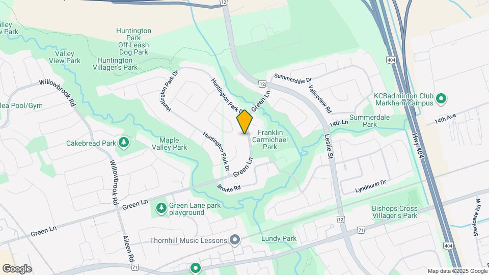 286 Green Ln Map and Location Details