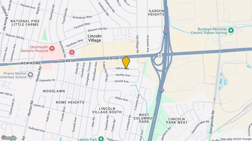 4669 Hilton Ave Map and Location Details