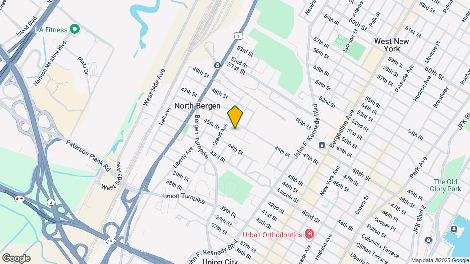1442 45th St, Unit 1 Map and Location Details