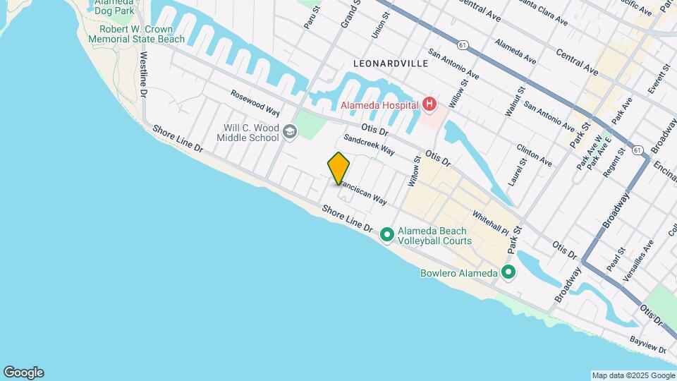 Surfside Palms Apartments Map and Location Details