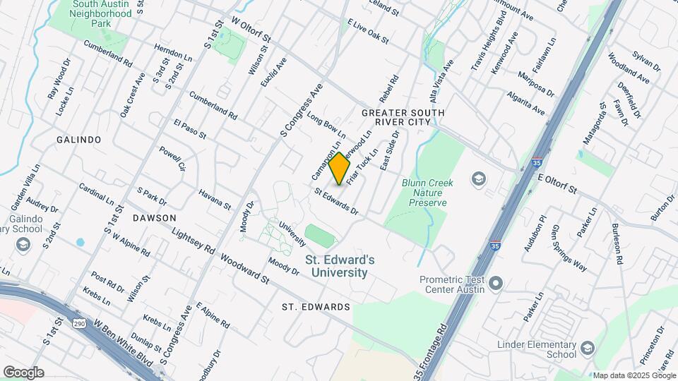 2708 Friar Tuck Ln Map and Location Details