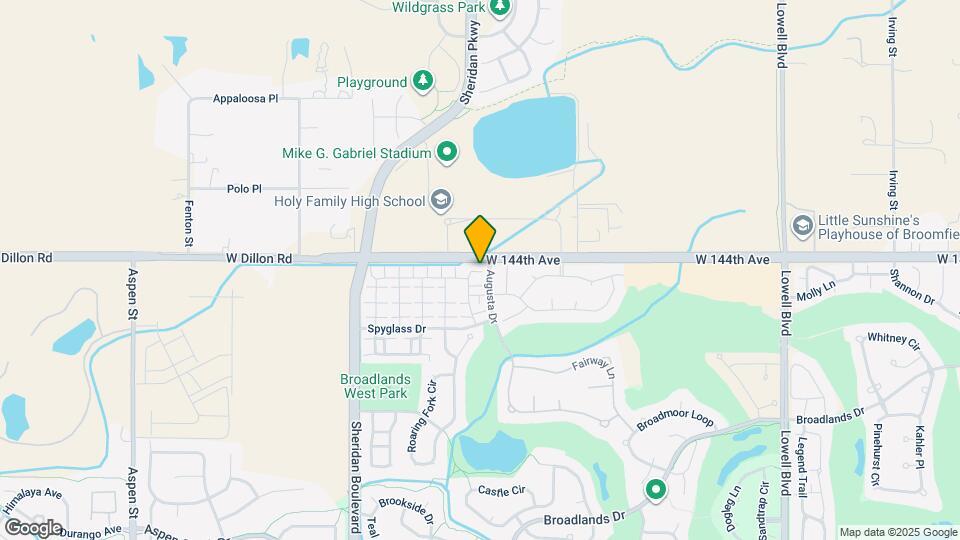 4725 Pasadena Way Map and Location Details