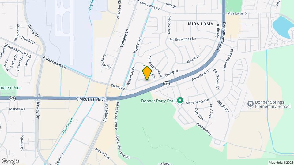 4295 Spring Dr Map and Location Details