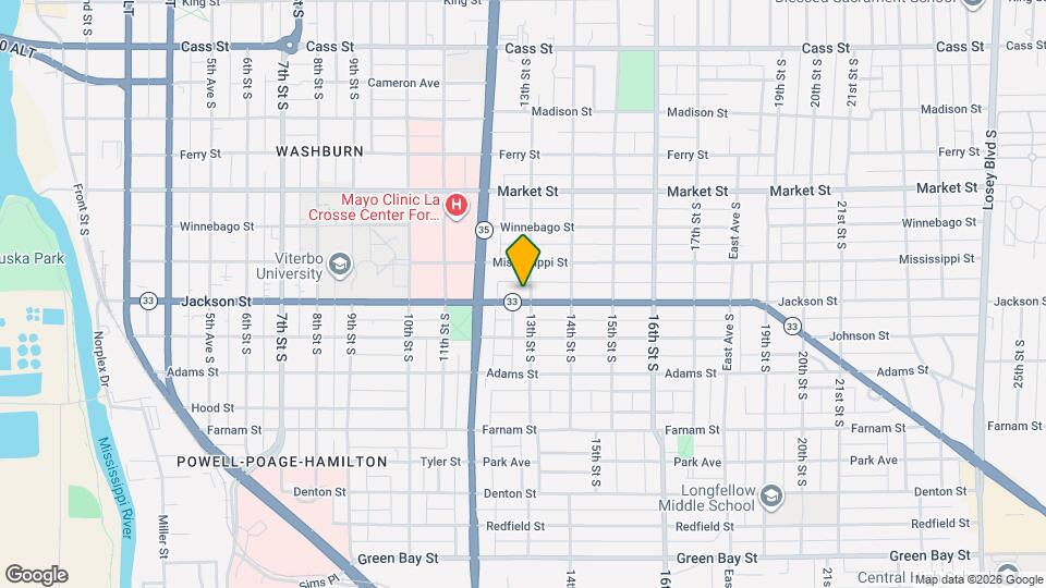 1245 Jackson St, Unit 1245 Jackson St Mapa y Detalles de la Ubicación
