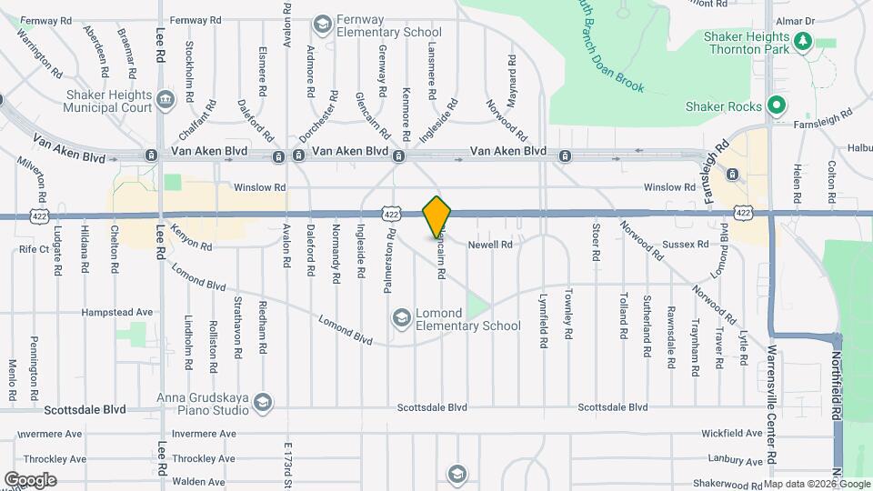 3538 Glencairn Rd Map and Location Details